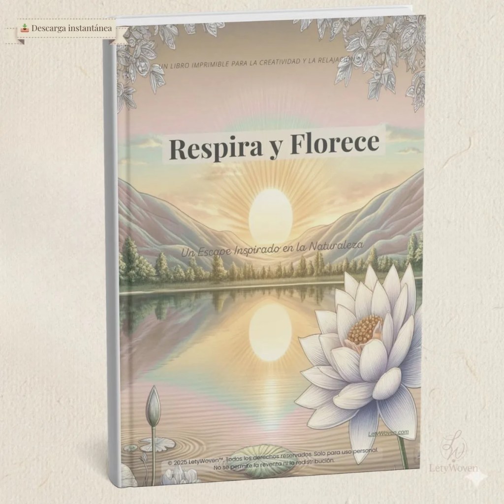 Diario de colorear consciente para el crecimiento y la sanación emocional